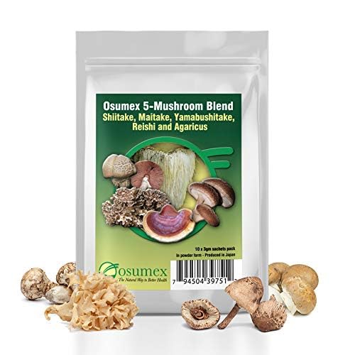 Mezcla de 5 Hongos para salud celular