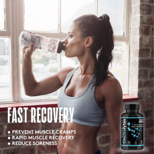 Mezcla avanzada electrolitos Youth & Tonic para recuperación