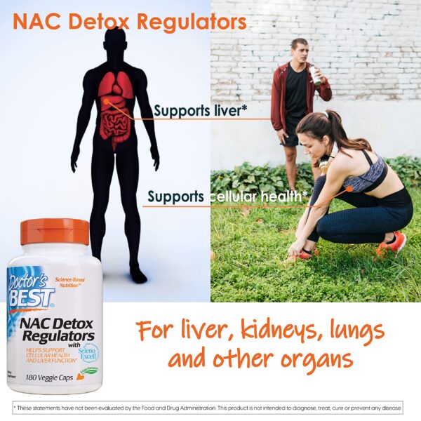 Mezcla para detoxificación con NAC selenio y molibdeno