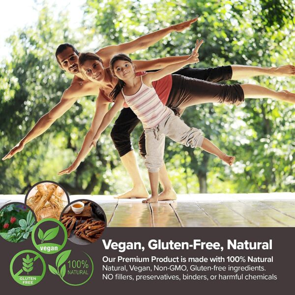 Version 1.0.0 Mezcla de frutas y verduras con vitamina D suplemento BTGIN