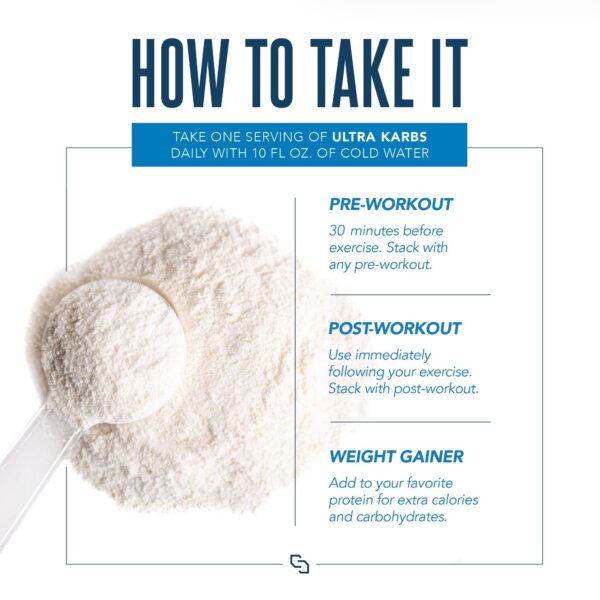 Mezcla para ganancia de peso Ultra Karbs con carbohidratos de alta calidad