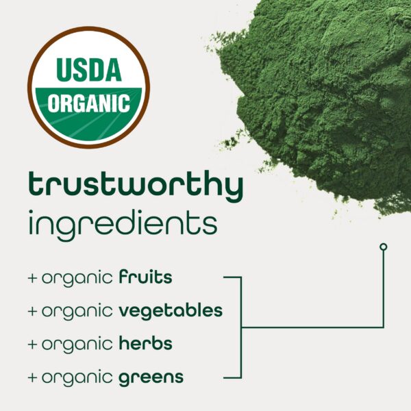 Mezcla de hongos supergreens Zena Nutrition suplemento saludable