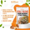 Mezcla de hongos vitales con alto contenido de polisacáridos y beta-glucanos