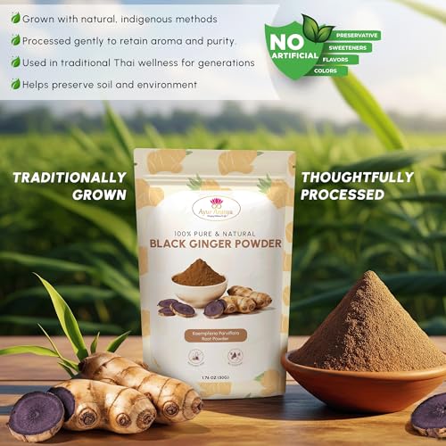 Mezcla de polvo de jengibre negro para consumo diario