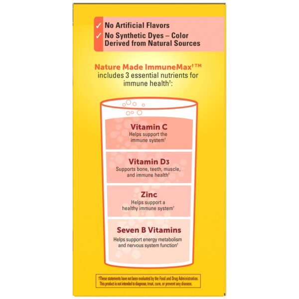 Version 1.0.0 Mezcla en polvo ImmuneMAX Nature Made para sistema inmunológico
