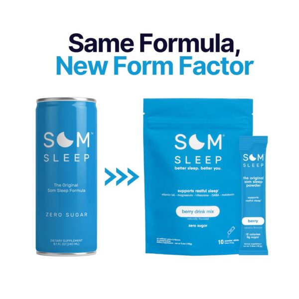 Mezcla en polvo Som Sleep para dormir rápido y profundo