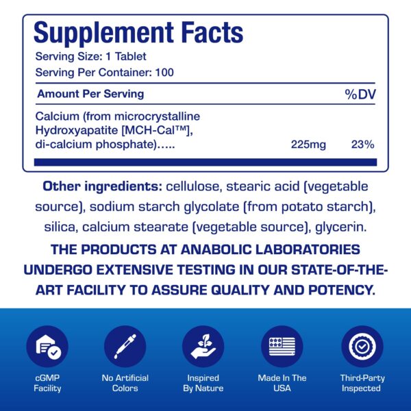 Version 1.0.0 Composición MHCC y fosfato de calcio