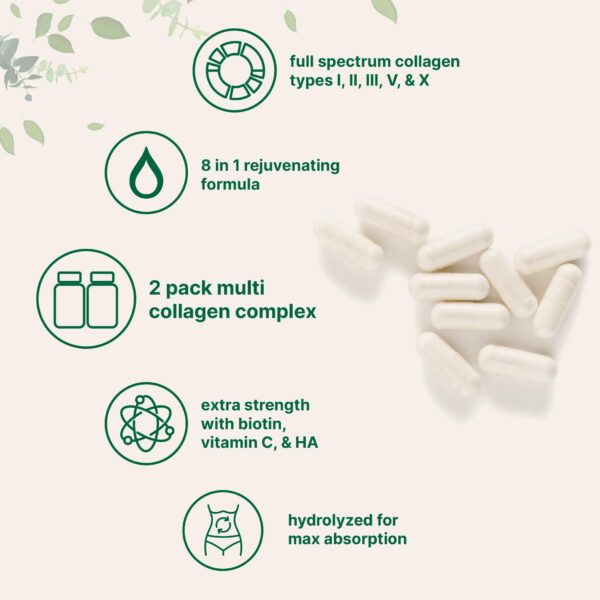 Lista de ingredientes y vitaminas