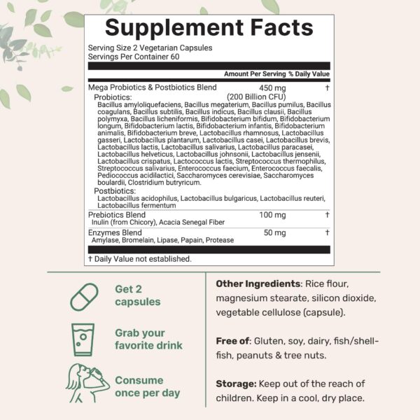 Etiqueta de Micro Ingredients D3 y K2