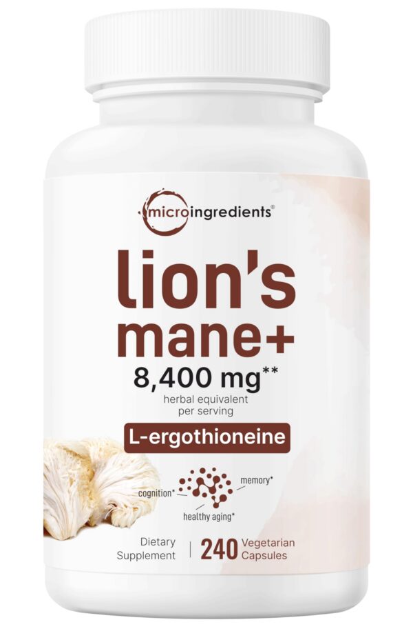 Version 1.0.0 Conjunto de cápsulas Lions Mane y D3-K2