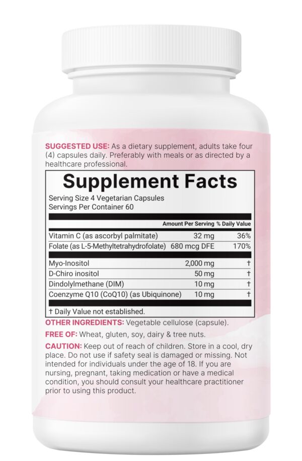 Frasco de cápsulas vegetales