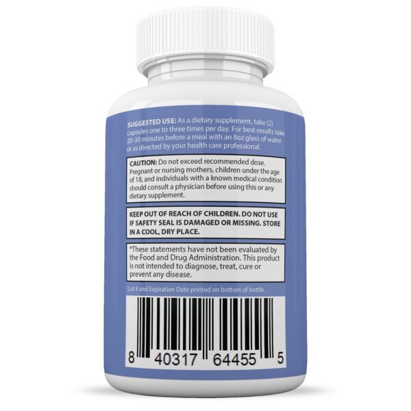 Paquete de 5 x 60 cápsulas