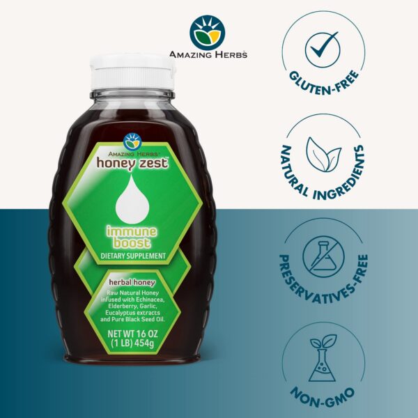 Version 1.0.0 Miel herbal natural antioxidante y refuerzo inmunológico