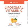 Frasco liposomal vitamina C ML Naturals