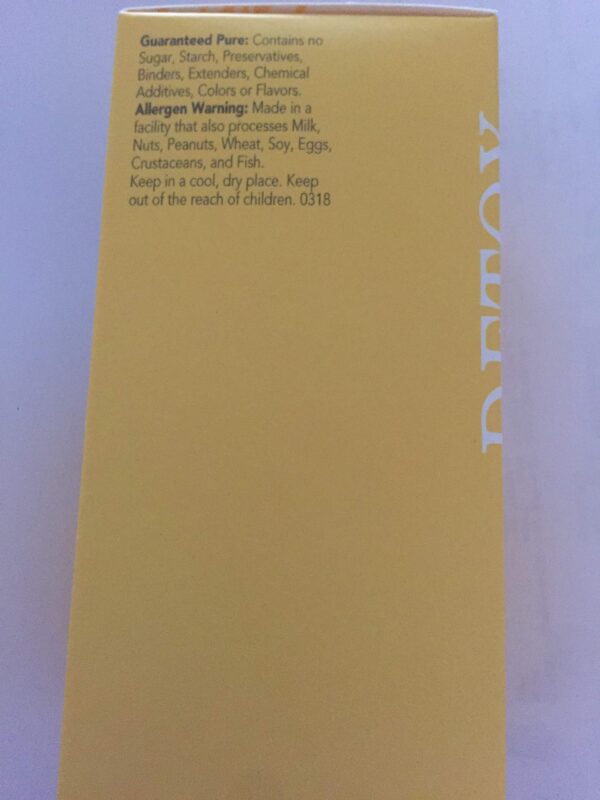 M'lis Detox cápsulas para purificar cuerpo con ingredientes vegetales