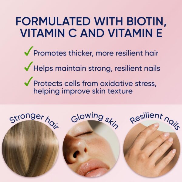 Frasco Moerie biotina detalle etiqueta posterior