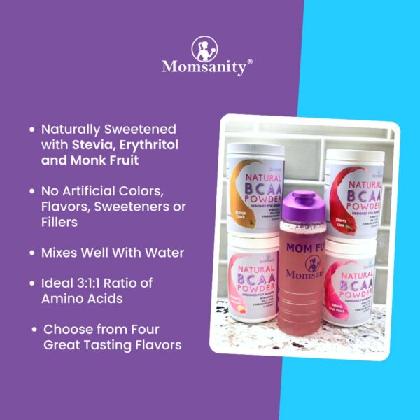 Sabor Cereza Lima de Momsanity BCAA