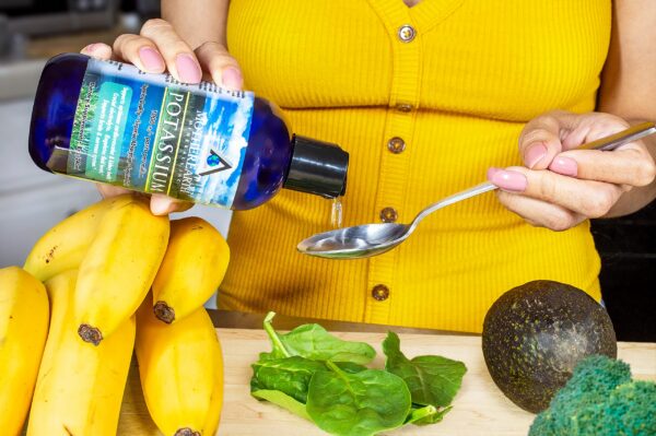 Interior del frasco y producto