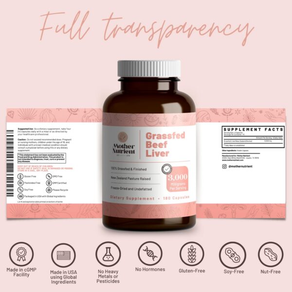 Ingredientes del suplemento en etiqueta