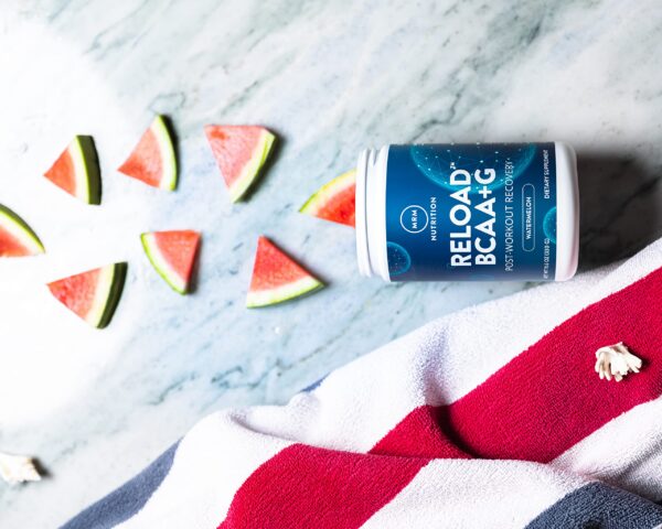 Frasco sabor sandía en vaso