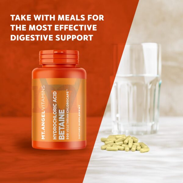 Frasco Mt. Angel Betaína HCl