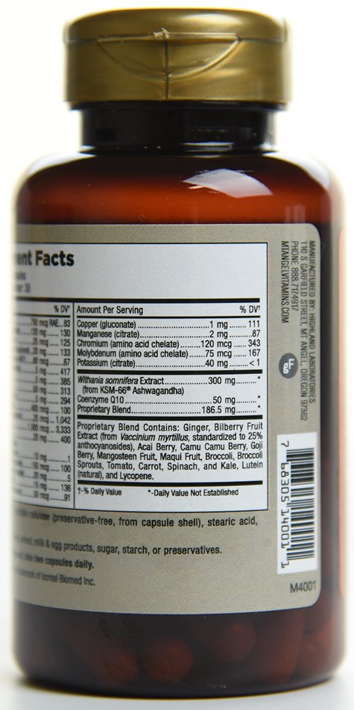 Version 1.0.0 Detalle de ingredientes Mt Angel