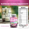 Multivitaminas en gomitas Clean Nutraceuticals con colágeno y biotina