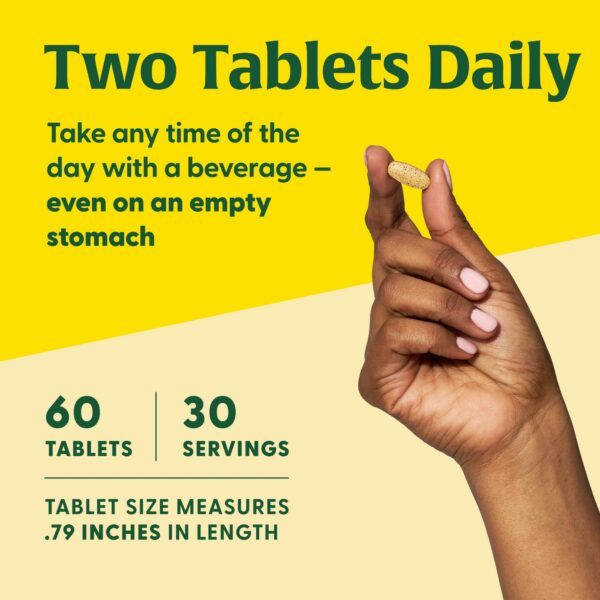 Envase MegaFood multivitamínico avanzado mujeres 60 tabletas