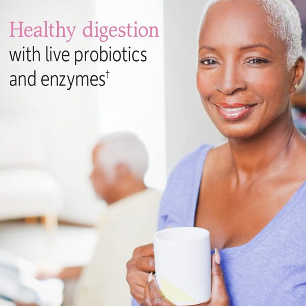 Multivitamínico para adultos mayores con apoyo digestivo y antioxidantes