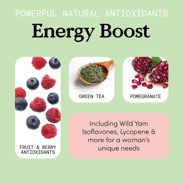 Version 1.0.0 Multivitamínico antioxidante vegano para mujeres Super Naturals Health 60 cápsulas