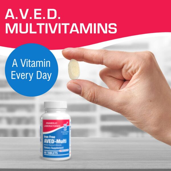 Multivitamínico AVED vitaminas y minerales esenciales