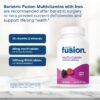Multivitamínico Bariatric Fusion para bypass y manga gástrica