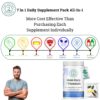 Multivitamínico diario paquete 7 para hombres 2nd Springs