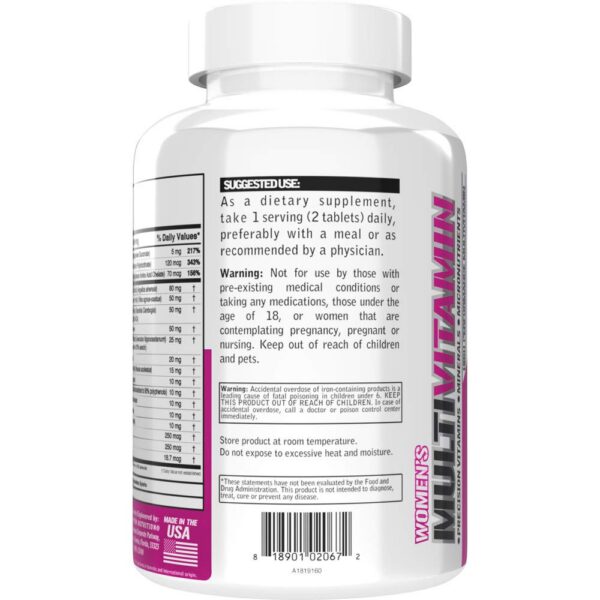 Version 1.0.0 Multivitamínico Evlution ingredientes y beneficios