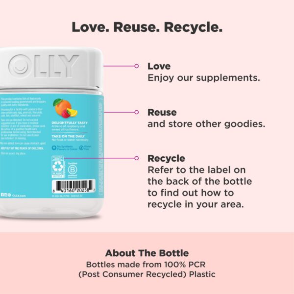 Multivitamínico en gomitas OLLY apoyo al embarazo saludable