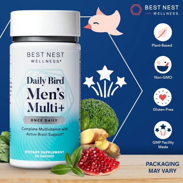 Multivitamínico para hombres Best Nest Wellness apoyo energía