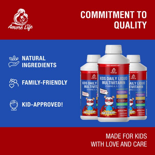 Multivitamínico líquido para niños fórmula familiar 16oz