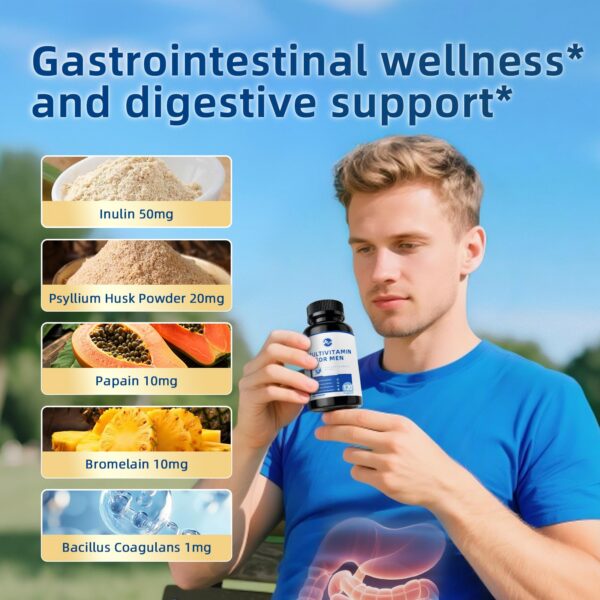 Multivitamínico M inch ingredientes y beneficios