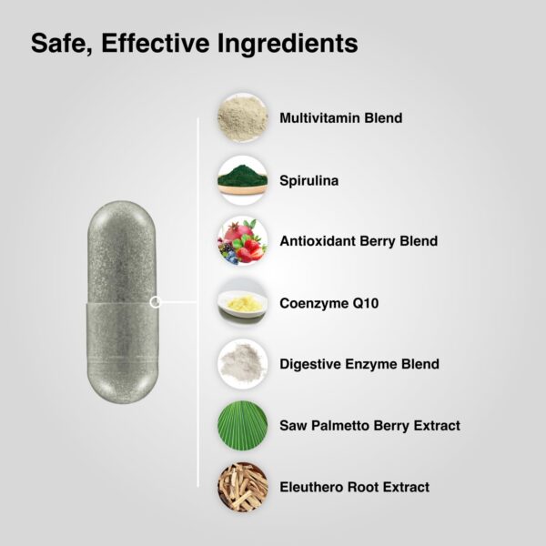 Multivitamínico Mdrive con CoQ10 para energía
