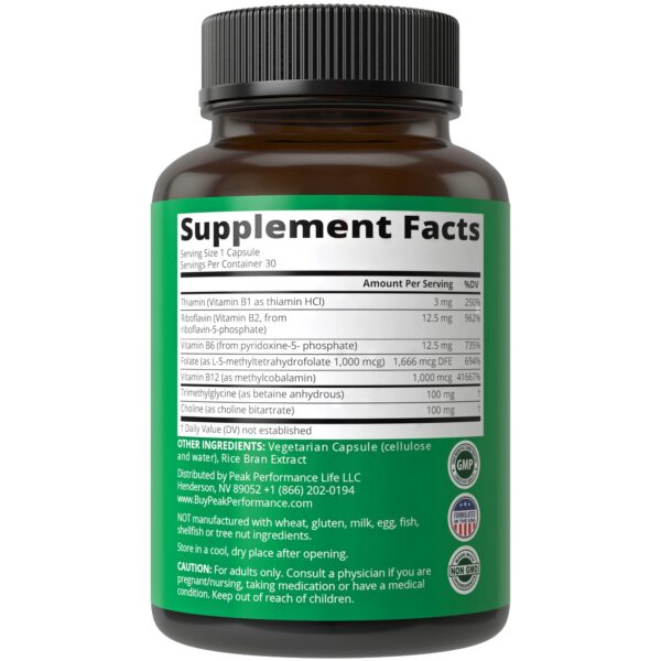 Multivitamínico metilado para soporte avanzado de folato