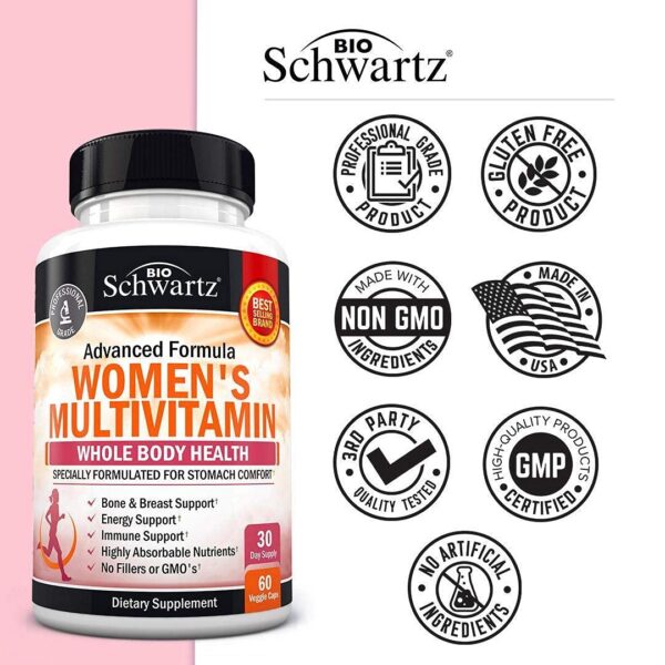 Version 1.0.0 Multivitamínico para mujeres fórmula avanzada BioSchwartz