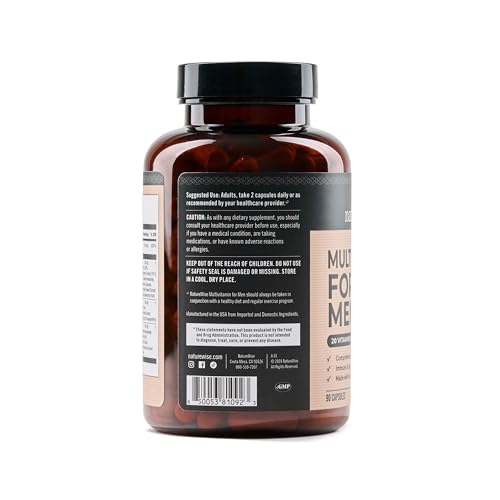 Version 1.0.0 Multivitamínico NatureWise bienestar masculino energía salud