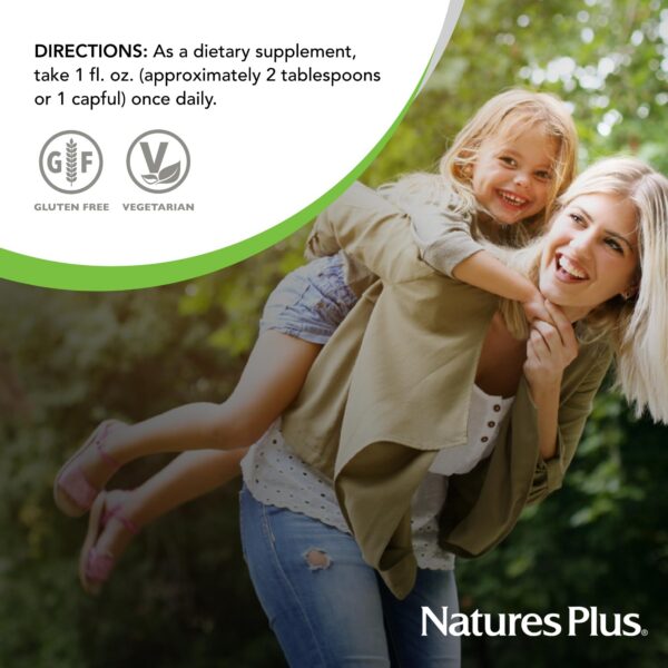 Version 1.0.0 Multivitamínico prenatal con hierro Natures Plus líquido