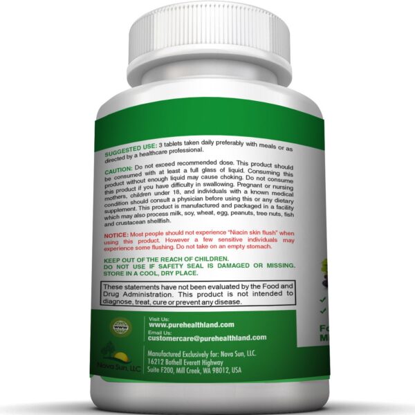 Multivitamínico vegano Pure Healthland 90 tabletas