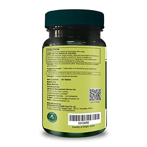 Multivitamínico Whole Food Pure Nutrition con frutas orgánicas