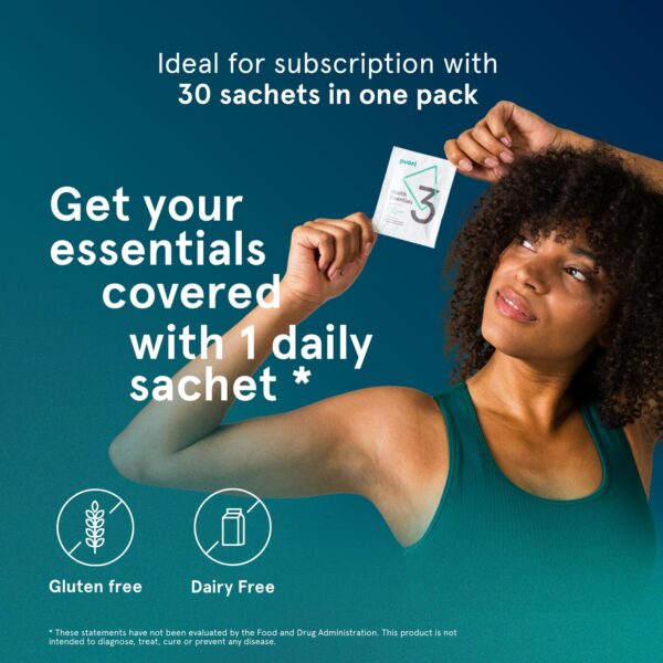 Version 1.0.0 Multivitamínicos Puori P3 para hombres y mujeres activos