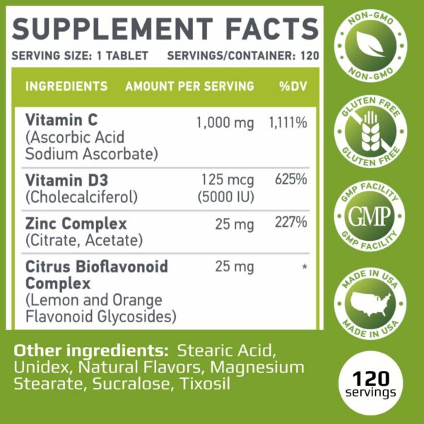Etiqueta de ingredientes en frasco