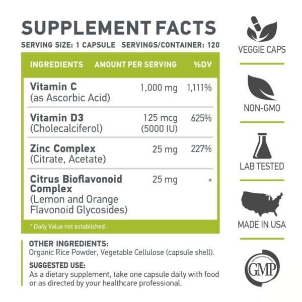 Muscle Food Labs suplemento nutricional 120 cápsulas vegetarianas