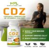 MUSCLE FOOD LABS vitaminas C D3 Zinc sin GMO y gluten