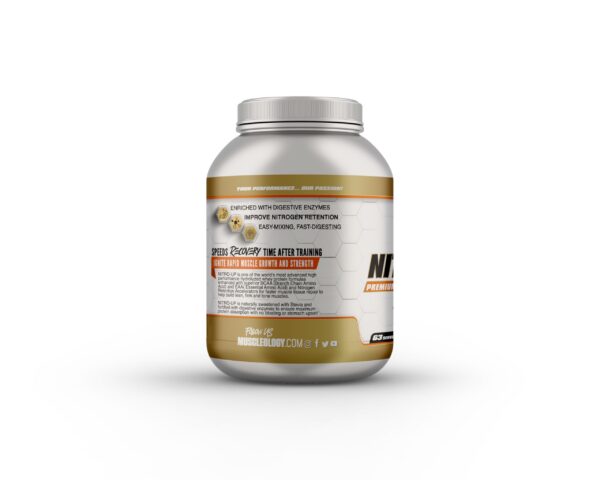 MUSCLEOLOGY Nitro-Up proteína bajo en grasa y carbohidratos
